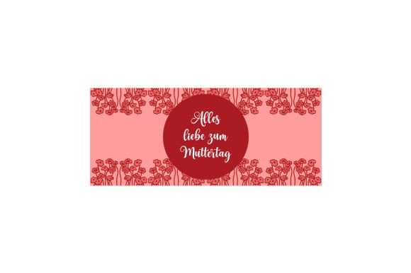 Alles Liebe Zum Muttertag – Floral Vintage Banner