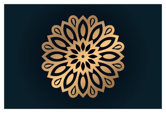 Asthetic Mandala Art Design Simple
