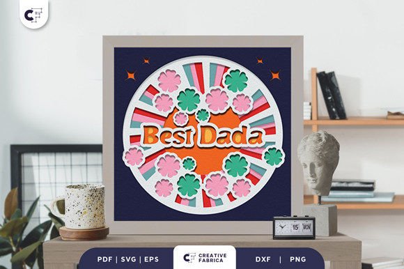 Best Dada 3D Paper Cutting SVG