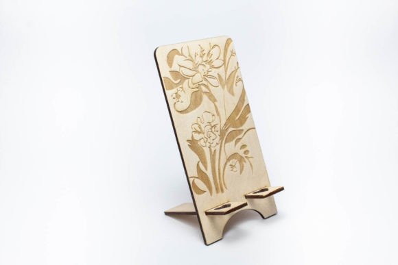 Floral Phone Stand