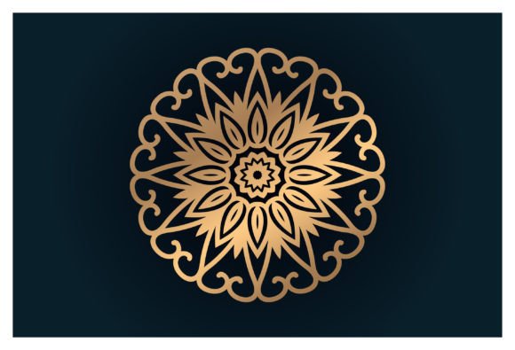 Islamic Pattern Mandala Art Design