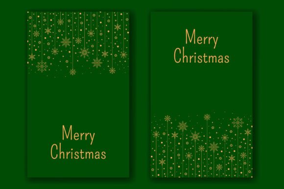 Merry Christmas Card Design Template