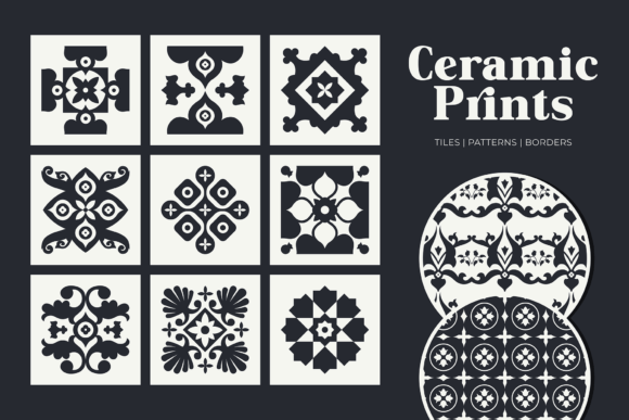 Minimal Tiles, Talavera Art Decor