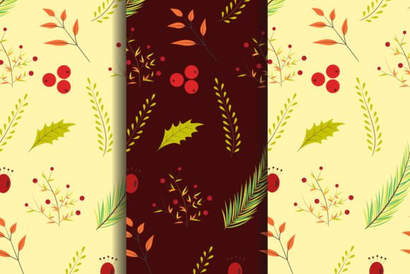 Vector Flowers Seamless Pattern